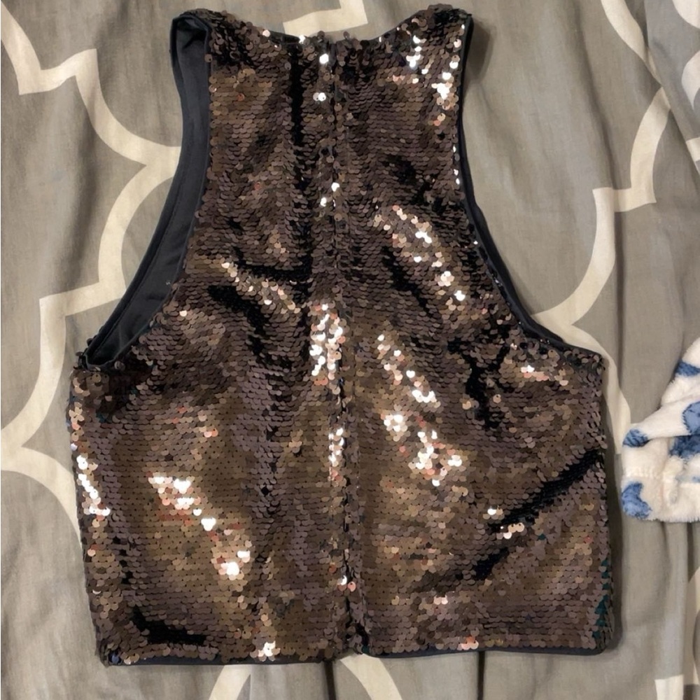 H&M Sequin Racerback Tank! - Picture 3 of 3